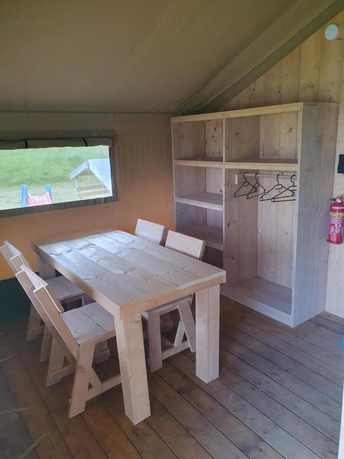 Luxury Safari Tents At Moulin Du Pommier Glamping & Camping Saulgond Exteriör bild