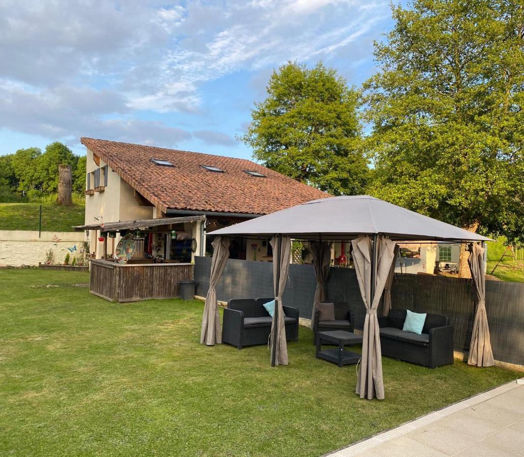 Luxury Safari Tents At Moulin Du Pommier Glamping & Camping Saulgond Exteriör bild